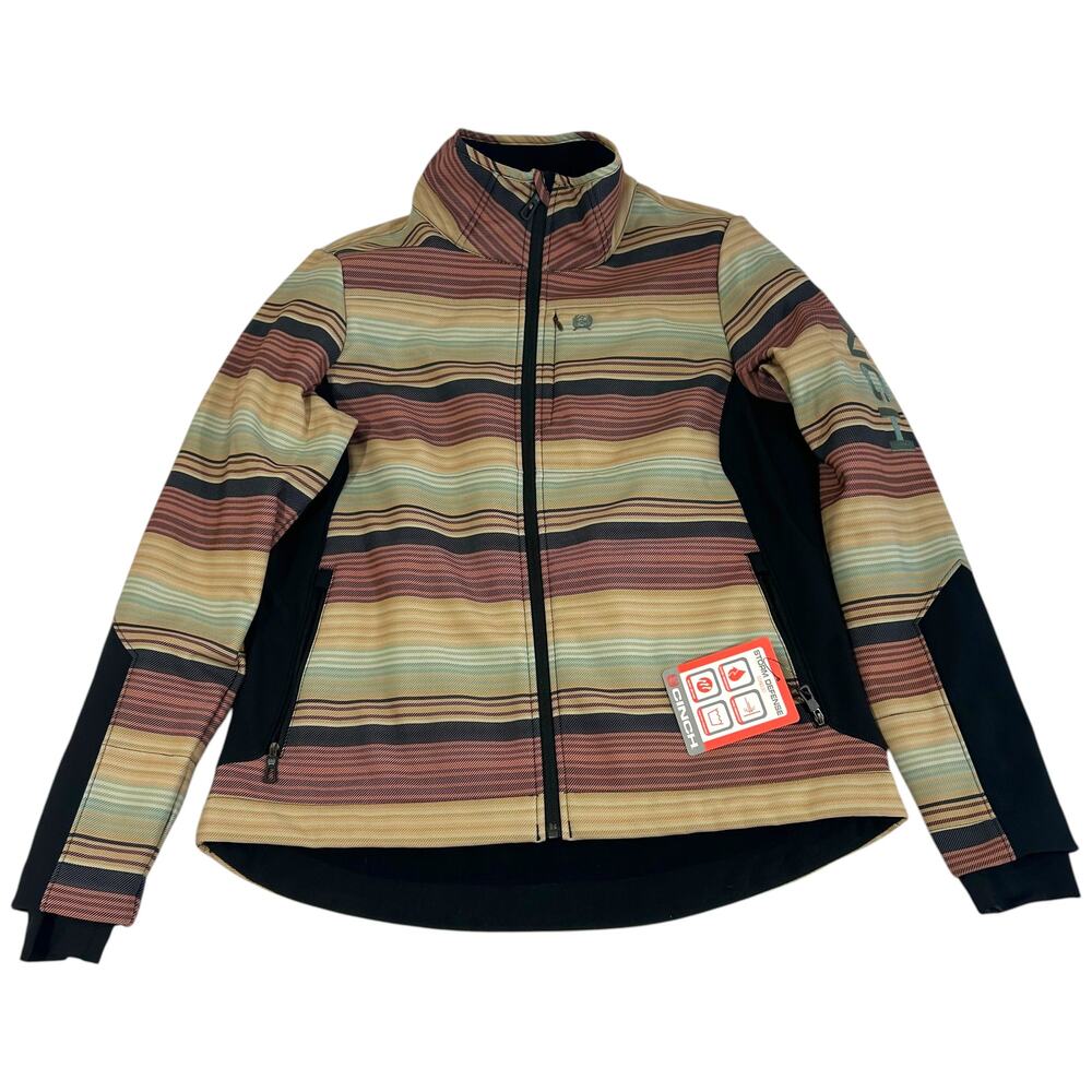 Cinch Bonded Jacket Womens L Blanket Stripe NWT Sorm Defense